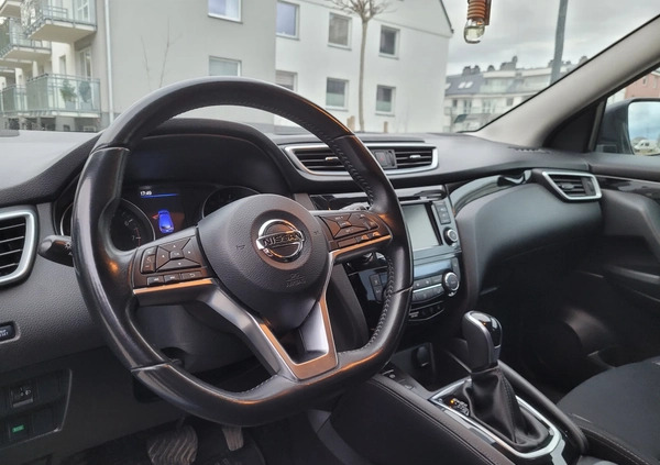 Nissan Qashqai cena 85900 przebieg: 40000, rok produkcji 2020 z Gdańsk małe 631